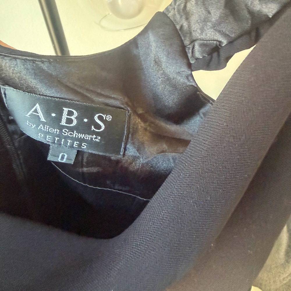 ABS Allen Schwartz Black Dress